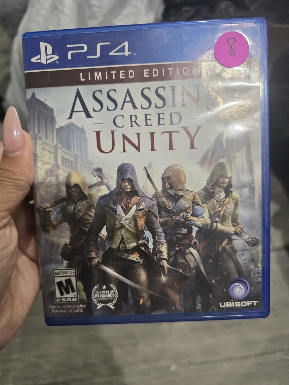 Assassin's Creed Unity (PS4) Limited Edition - - Blue Case